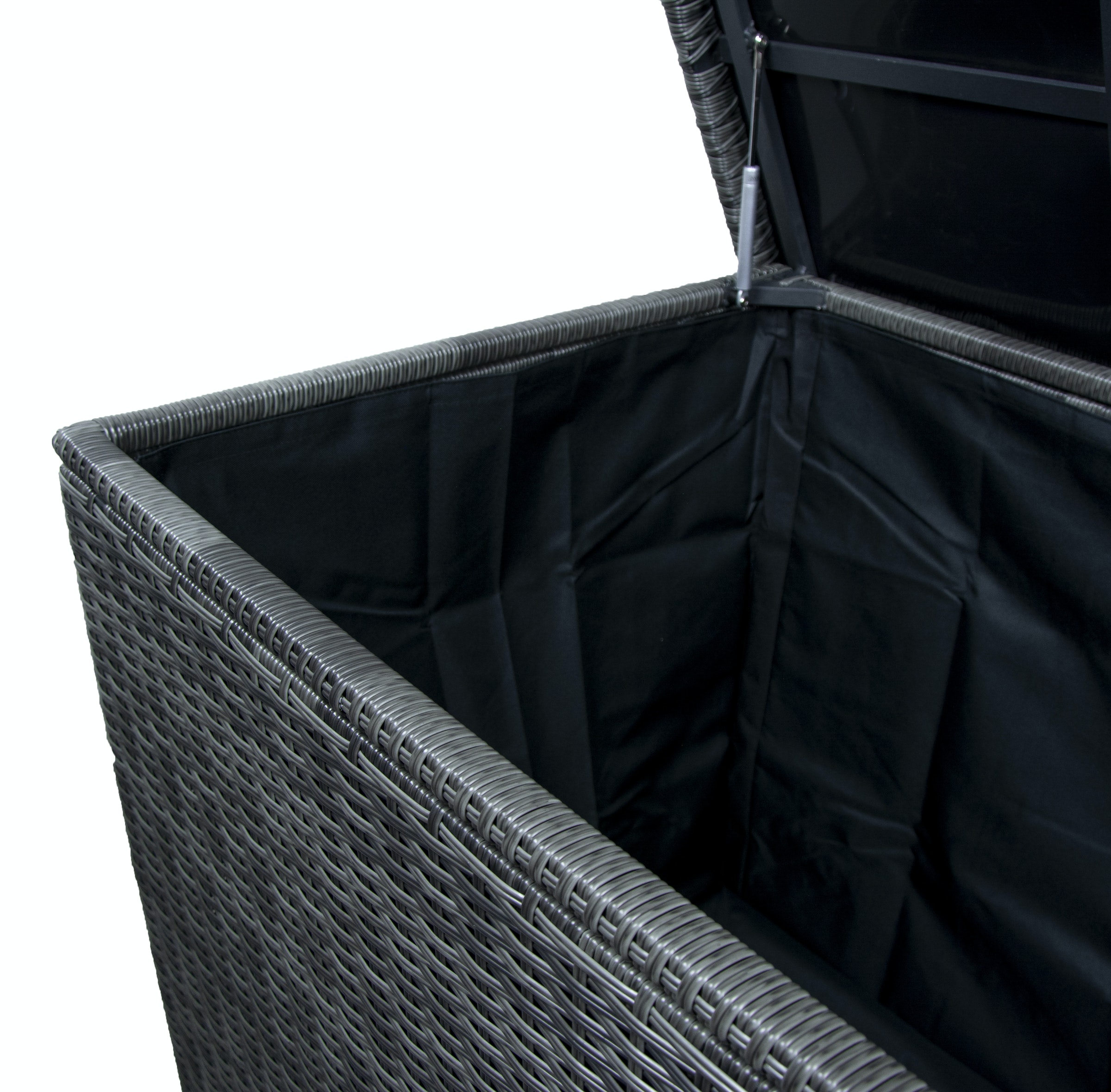 Qopps Kussen kist Antraciet