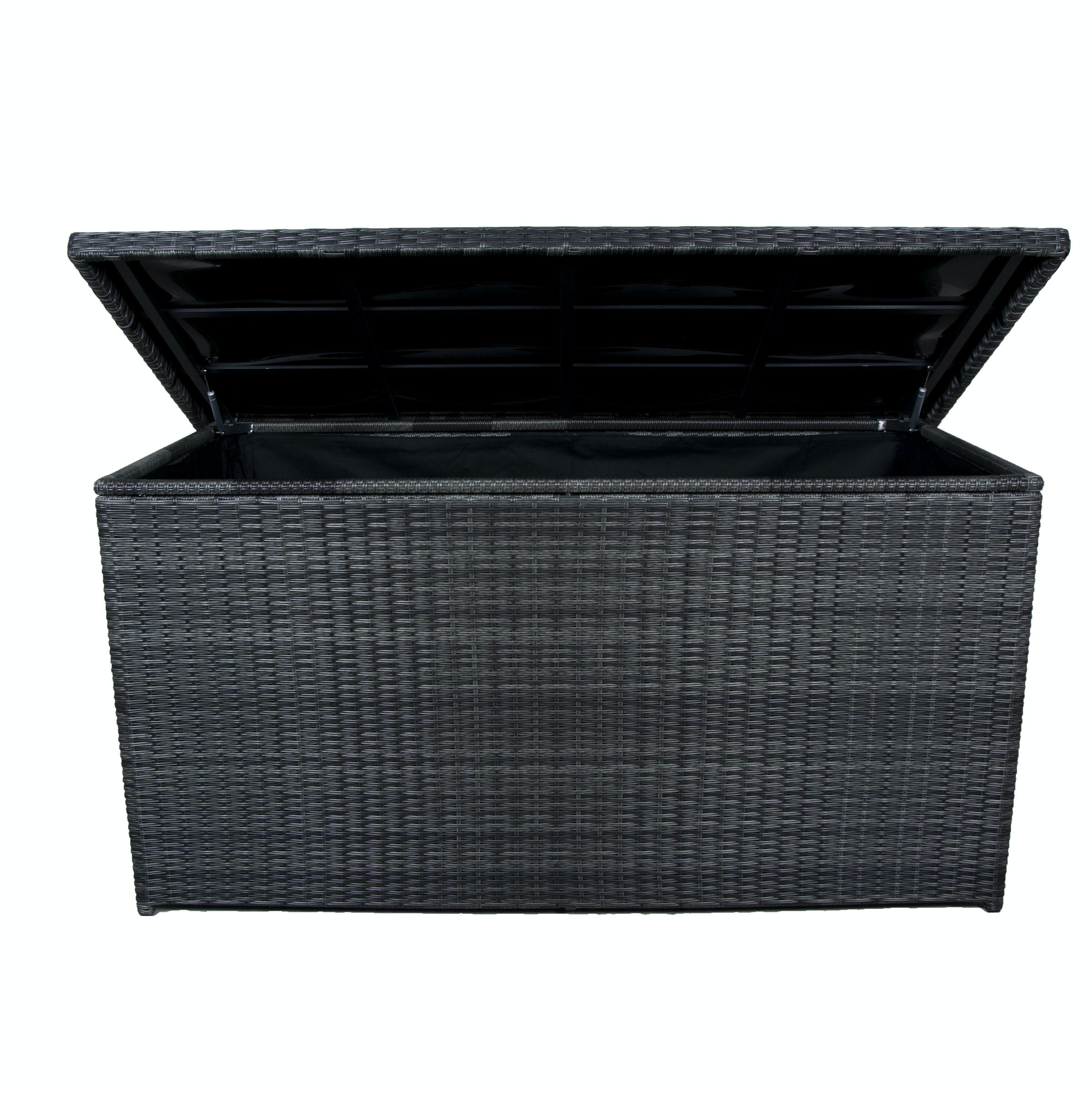 Qopps Kussen kist Antraciet